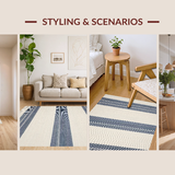 Elegant Coastal Striped Aesthetic(Beige)