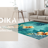 Chic Abstract Floral Aesthetic(Green)