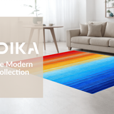 Contemporary Colorful Ombre Design(Red)