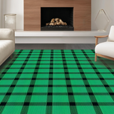 Elegant Reversible Plaid Aesthetic(Green)