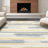 Stylish Groovy Linear Artistry(Beige)