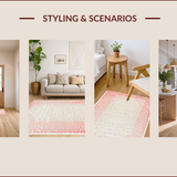 Ultra Soft Area Rug, Non Slip, Stain Resistant, Washable Area Rugs for Living Room, Bedroom, Vibrant Leopard Pattern Fusion(Pink)