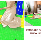 Vibrant Urban Landscape Play Mat(Green)