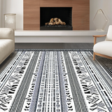 Contemporary Ethnic Textured Accent(Black)