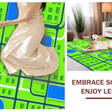 Lively Street Map Educational Visual(Green)