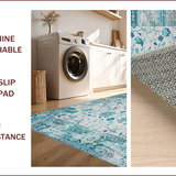 Ultra Soft Area Rug, Non Slip, Stain Resistant, Washable Area Rugs for Living Room, Bedroom, Sophisticated Gray Textured Elegance(Beige)