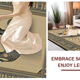 Ultra Soft Area Rug, Non Slip, Stain Resistant, Washable Area Rugs for Living Room, Bedroom, Stylish Ethnic Animal Print Aesthetic(Beige)