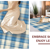 Classic Windowpane Chic Design(Beige)