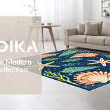 Fresh Marine Life Graphic Style(Blue)