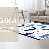 Cotton Tufted Ocean Vibe(Blue)