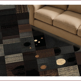 Ultra Soft Area Rug, Non Slip, Stain Resistant, Washable Area Rugs for Living Room, Bedroom, Vibrant Multicolor Cheetah Artwork(Brown)