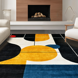 Dynamic Monochrome Geometric Motif(Black)