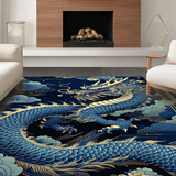 Dynamic Colorful Dragon Imagery(Blue)