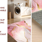 Trendy Abstract Pink Gold Vortex(Pink)