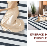 Elegant Striped Picnic Experience(Blue)