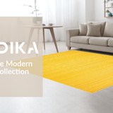 Ultra Soft Area Rug, Non Slip, Stain Resistant, Washable Area Rugs for Living Room, Bedroom, Vibrant Shaggy Textured Delight(Yellow)