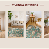 Distressed Vintage Botanical Aesthetic(Green)