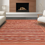Retro Abstract Melting Design(Red)