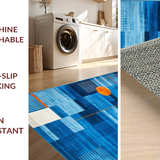 Playful Multi Hued Shapes(Blue)