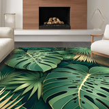 Whimsical Leafy Elegance(Green)