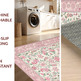 Rustic Pink Botanical(Ivory)