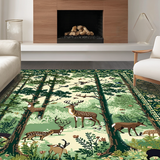 Chic Earthy Toned Print(Green)