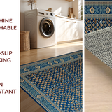 Luxurious Gray Medallion Aesthetic(Blue)