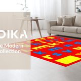 Bright Geometric Playful(Red)