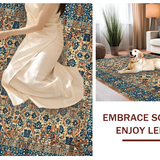 Earthy Toned Rustic Medallion(Blue)