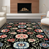 Chic Floral Coastal Aesthetic(Black)