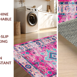 Lively Artistic Multicolored Mosaic(Pink)