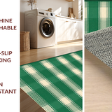 Elegant Fuzzy Checkerboard(Green)