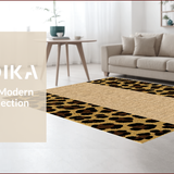 Ultra Soft Area Rug, Non Slip, Stain Resistant, Washable Area Rugs for Living Room, Bedroom, Handmade Tufted Wool Antelope(Beige)