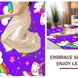 Lovely Cartoonish Whirlwind of Colors(Purple)