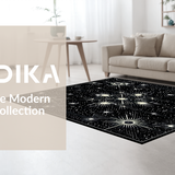Elegant Minimalist Night Sky Theme(Black)