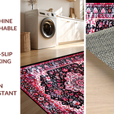 Contemporary Floral Lattice Aesthetic(Red)