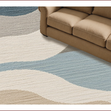 Ultra Soft Area Rug, Non Slip, Stain Resistant, Washable Area Rugs for Living Room, Bedroom, Neutral Driftwood Living Room Stain-Resistant Area Rug(Beige)