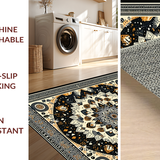 Chic Earth Tone Medallion(Black)