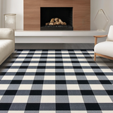 Contemporary Geometric Black Grey Aesthetic(Black)