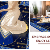 Cozy Earth Tones Protection Mat(Blue)