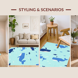 Lighthearted Ocean Inspired Decor Element(Blue)