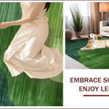 Ultra Soft Area Rug, Non Slip, Stain Resistant, Washable Area Rugs for Living Room, Bedroom, Cozy Green Shaggy Texture(Green)