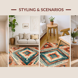 Colorful Ethnic Mosaic Inspiration(Red)