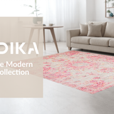 Chic Distressed Botanical Charm(Pink)