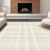 Sophisticated Light Tones Plaid Design(Beige)
