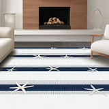 Coastal Nautical Striped Elegance(Blue)