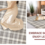 Stylish Minimalist Checkered(Beige)