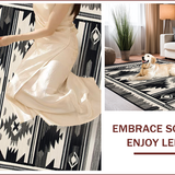 Elegant Ivory Ethnic Motif(Black)