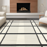 Rustic Diamond Motif in Beige(Beige)