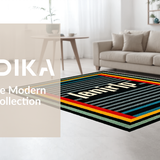 Clever Modern Textual Arrangement(Black)